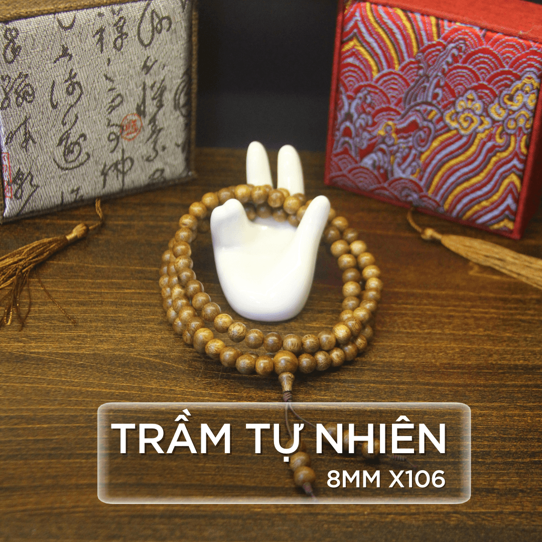 VÒNG TRẦM TỰ NHIÊN 8X106