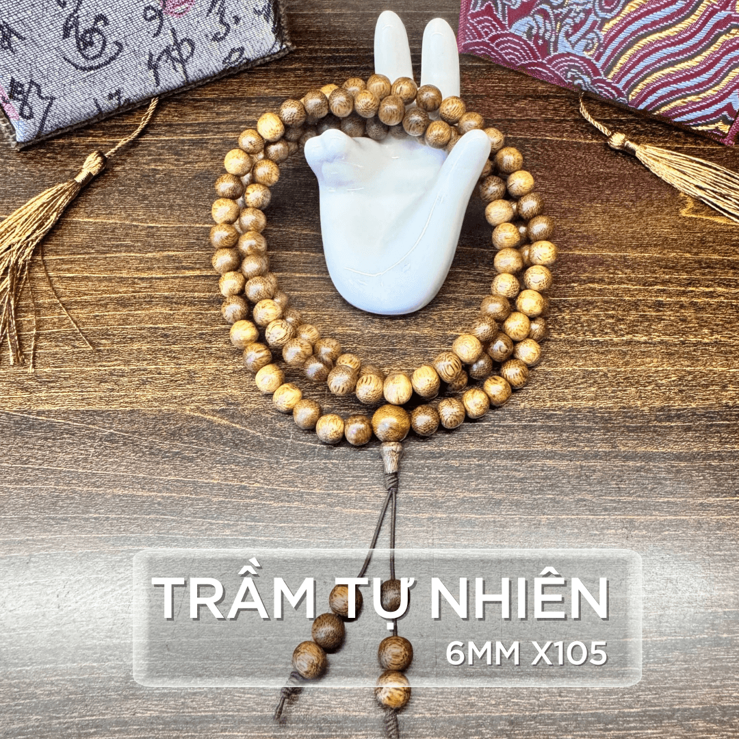 VÒNG TRẦM TỰ NHIÊN 6X105