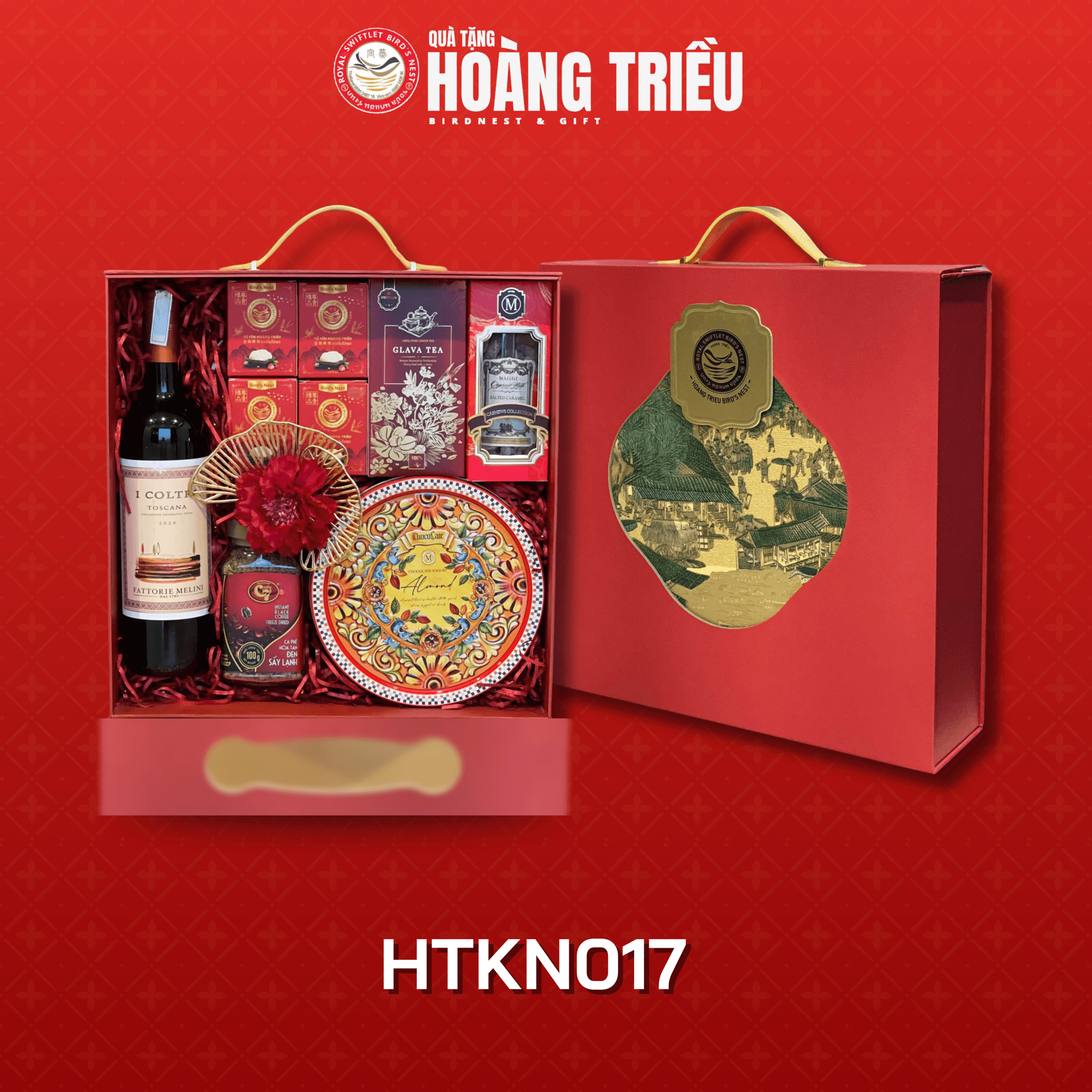 Set quà Tết: Xuân Dã Vàng Son