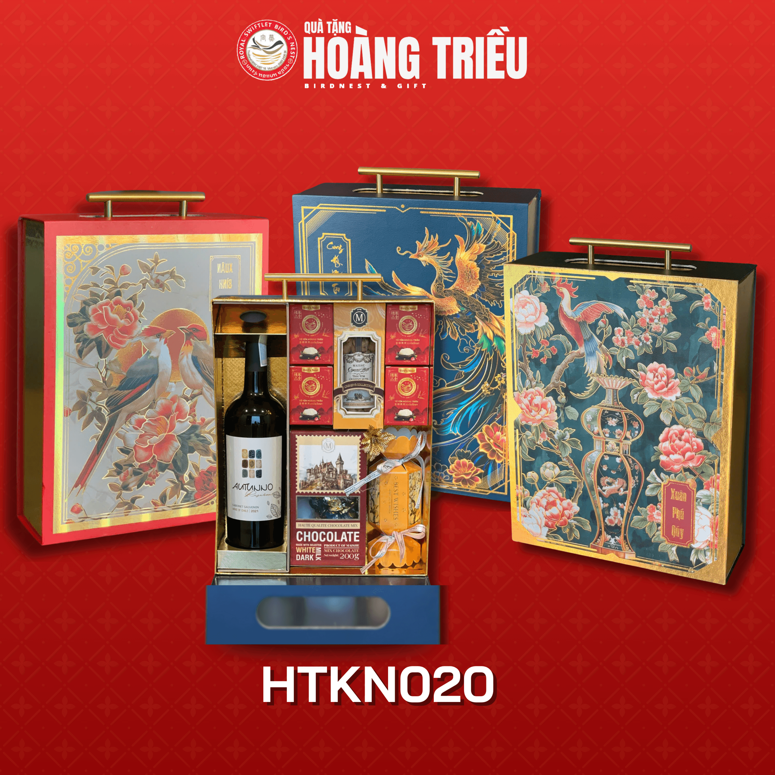 Set quà Tết: Tước Xuân Vạn Lộc
