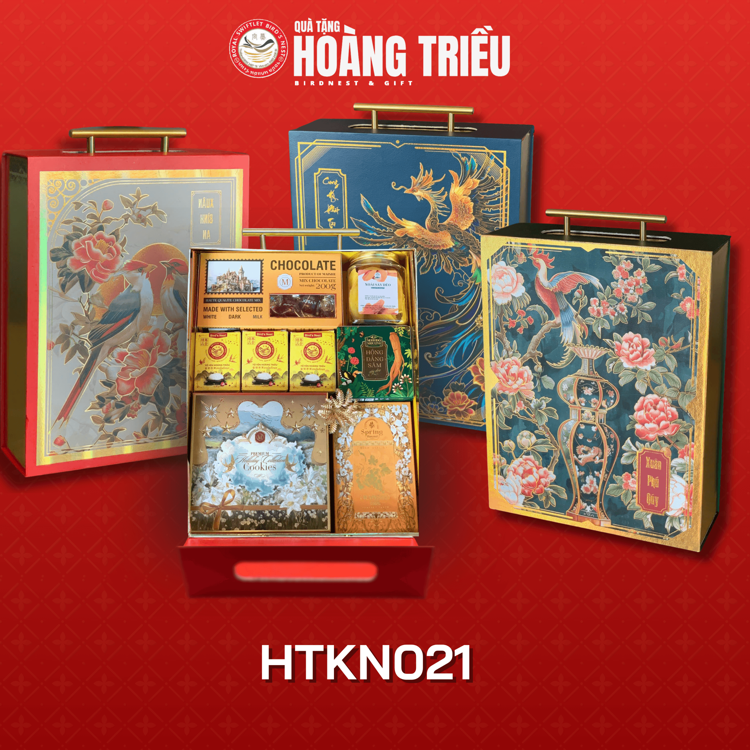 Set quà Tết: Tước Xuân Phú Quý