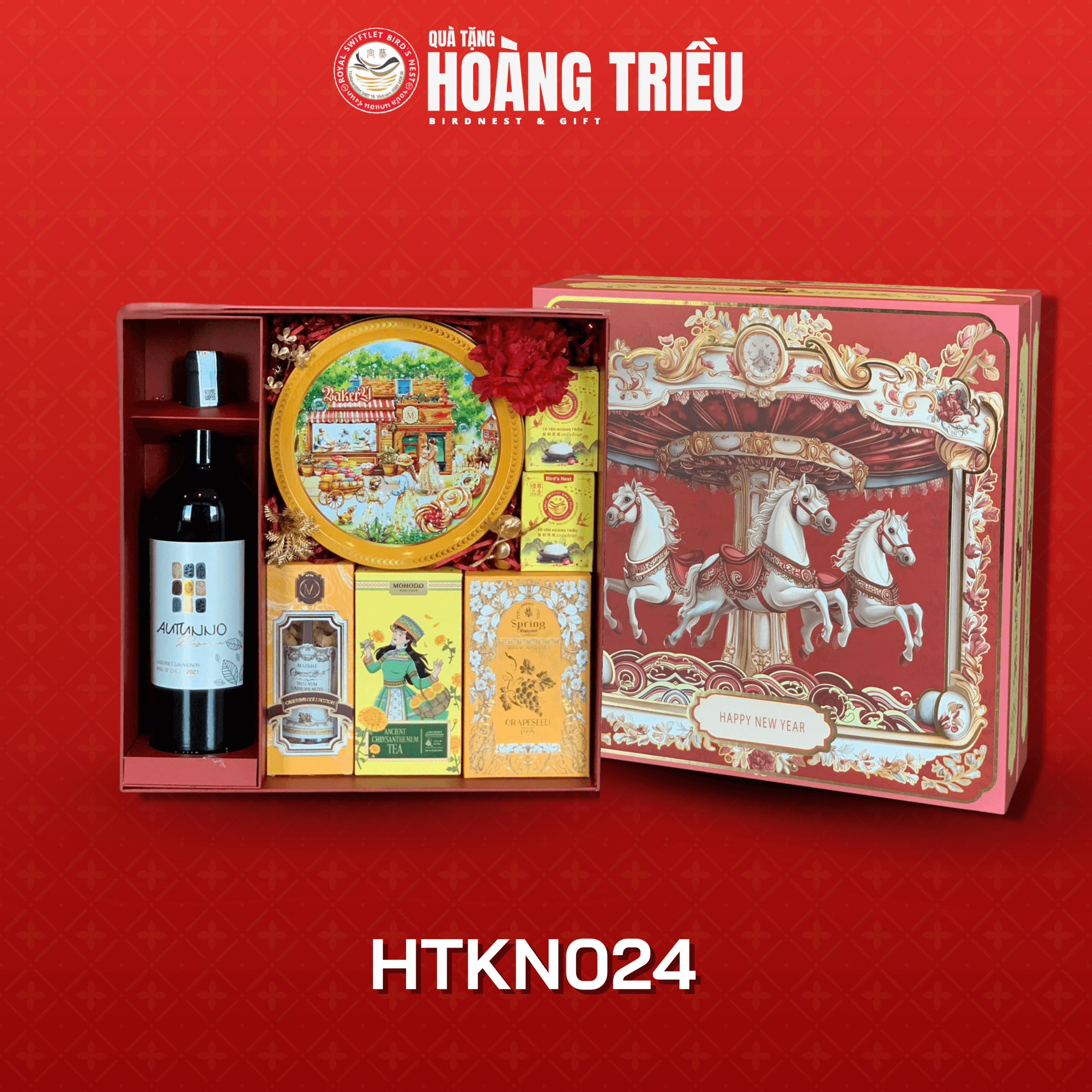 Set quà Tết: Kim Vận Hoa Luân