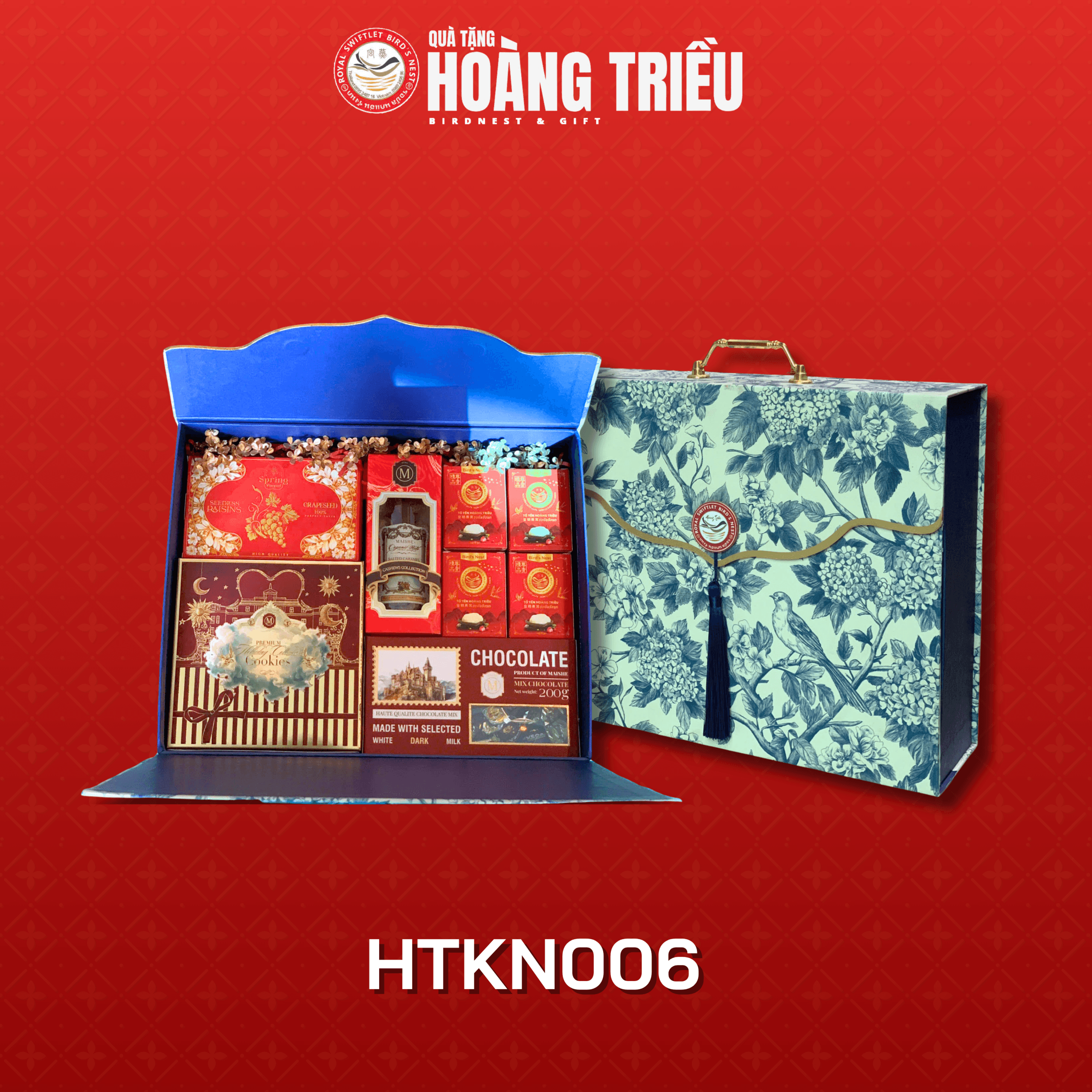 Set quà Tết: Lam Vũ Hoa Niên