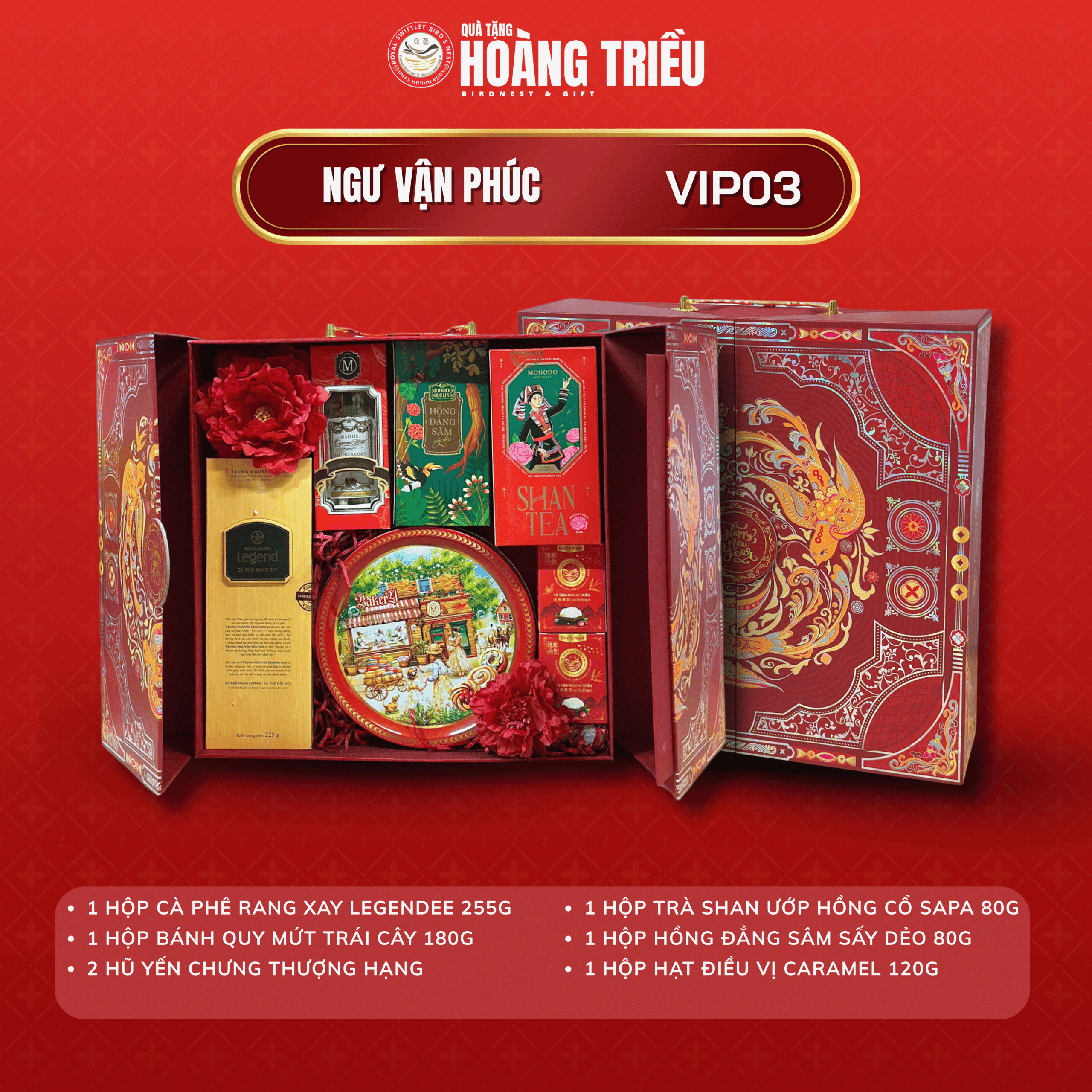 Set quà Tết: Ngư Vận Phúc